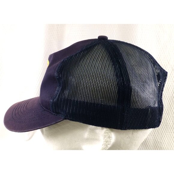 Bass Pro Shops Navy Mesh Trucker Hat Adjustable Snapback One Size Fits Most Fish - Picture 4 of 7